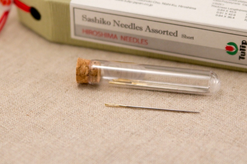 needles in tube