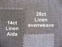 How to pick fabric for cross stitch - Linen, evenweave, or Aida