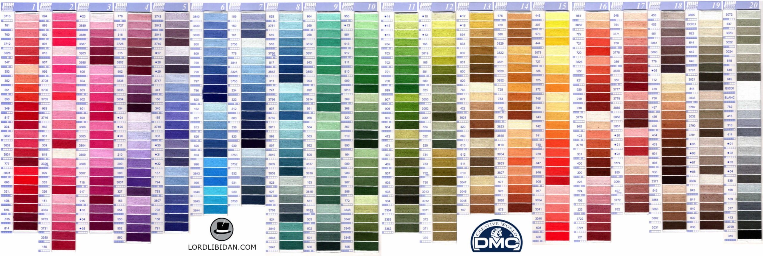 Lifemates Chart Counted Cross Stitch Patterns Needlework DIY DMC Color 
