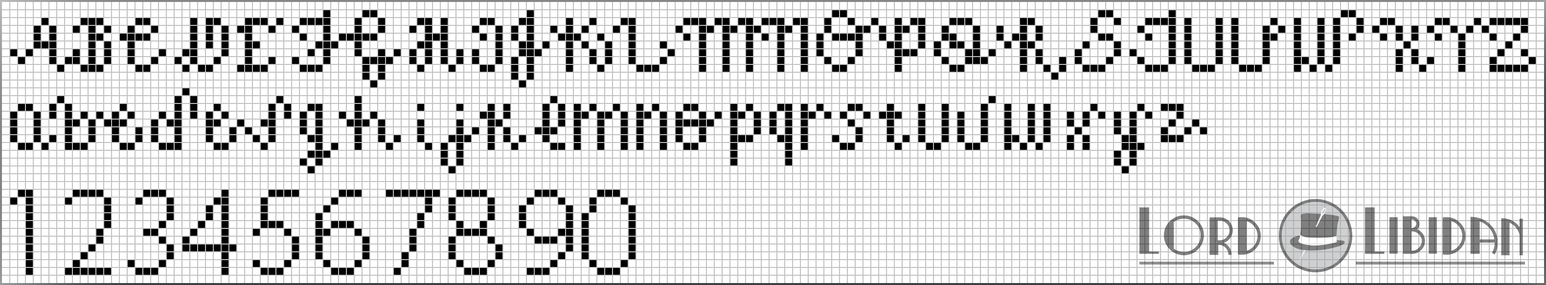 Over 50 Free Cross Stitch Alphabets Fonts Lord Libidan