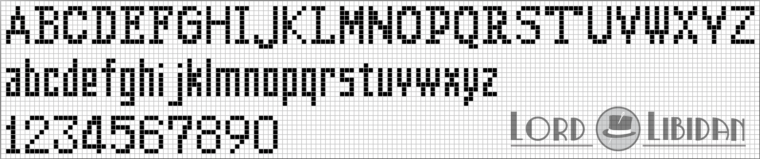 Over 50 Free Cross Stitch Alphabets Fonts Lord Libidan