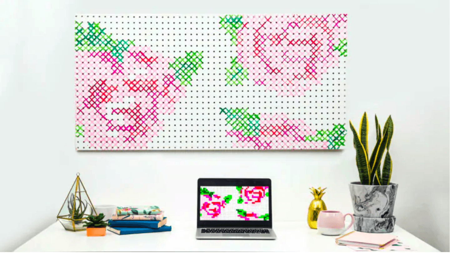 How To Combine Cross Stitch & Interior Design | Lord Libidan